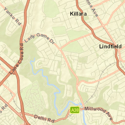 Lindfield Street Map