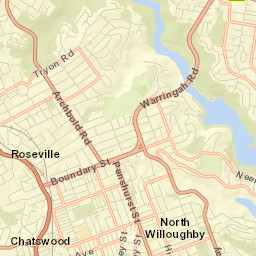 Roseville Chase Street Map