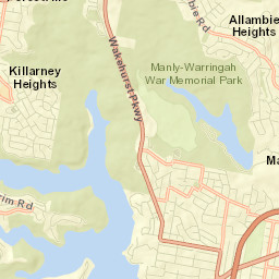 North Balgowlah Street Map