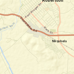 Robertson Street Map