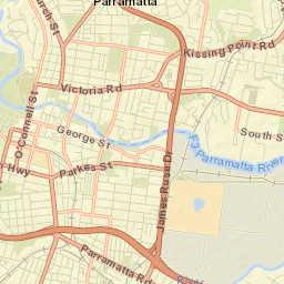 Harris Park Street Map