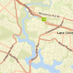 Riverview Street Map