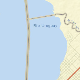 Nueva Palmira Street Map