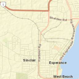 Esperance Street Map