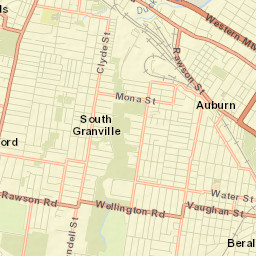 Granville Street Map