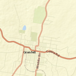Grenfell Street Map