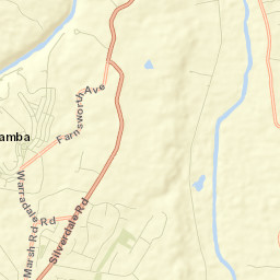 Warragamba Street Map