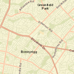 St Johns Park Street Map