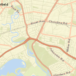 Bass Hill Street Map