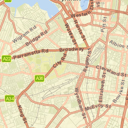 Darlington Street Map