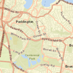 Double Bay Street Map