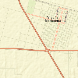 Vicuña Mackenna Street Map