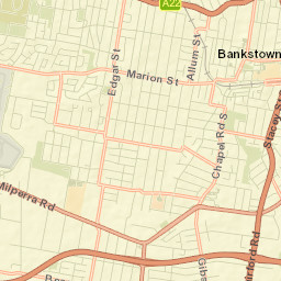 Condell Park Street Map