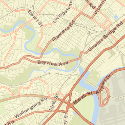 Wolli Creek Street Map