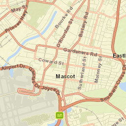 Eastlakes Street Map