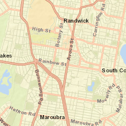 Kingsford Street Map