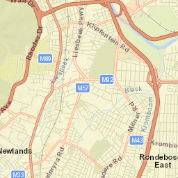 Rosebank Street Map