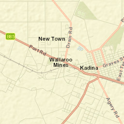 Kadina Street Map
