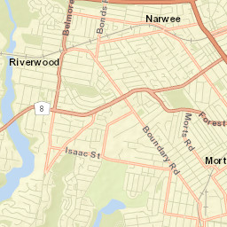 Mortdale Street Map