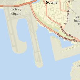 Botany Bay Street Map