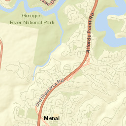 Picnic Point Street Map