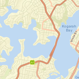 Connells Point Street Map