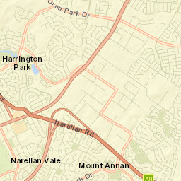 Narellan Vale Street Map