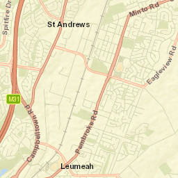 St Andrews Street Map