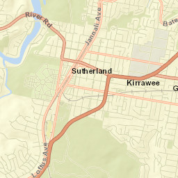 Kirrawee Street Map