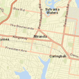 Taren Point Street Map