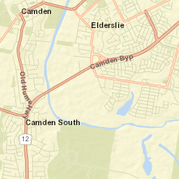 Camden South Street Map