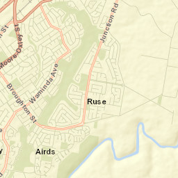 Airds Street Map
