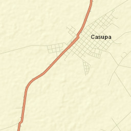 Casupá Street Map