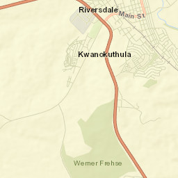 Riversdale Street Map