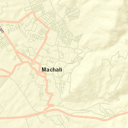 Machalí Street Map