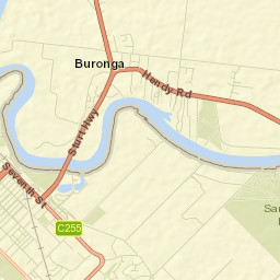 Buronga Street Map