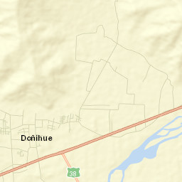 Doñihue Street Map