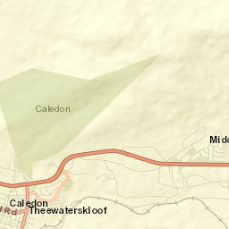 Caledon Street Map