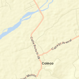 Coínco Street Map