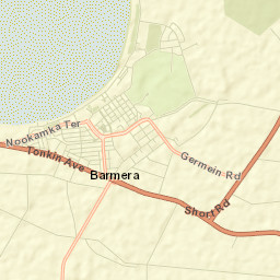 Barmera Street Map