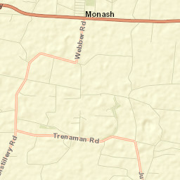 Monash Street Map