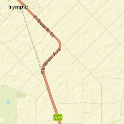 Irymple Street Map