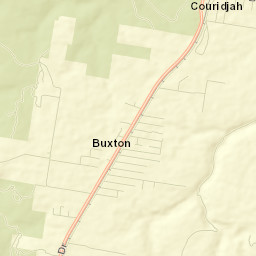 Buxton Street Map