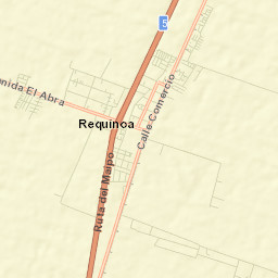 Requínoa Street Map