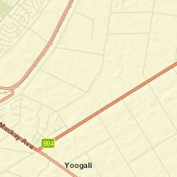 Yoogali Street Map