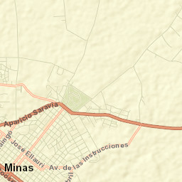 Minas Street Map