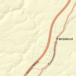 Yerrinbool Street Map