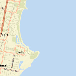 Bellambi Street Map