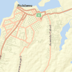 Pichilemu Street Map
