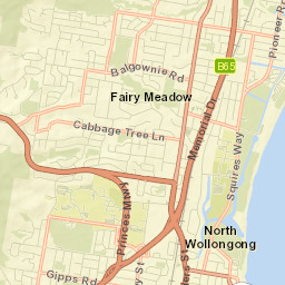 Mount Ousley Street Map